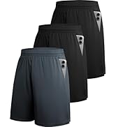 KCVENN Men's 7 Inch Inseam Athletic Shorts Quick Dry Basketball